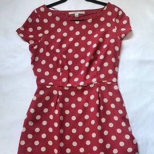 LC Lauren Conrad polka dot mini dress